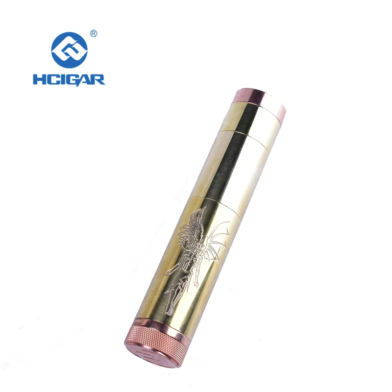 Оригинальный HCIGAR Angelus Lapsus механический мод черного золота цвета 510 Регулируемая