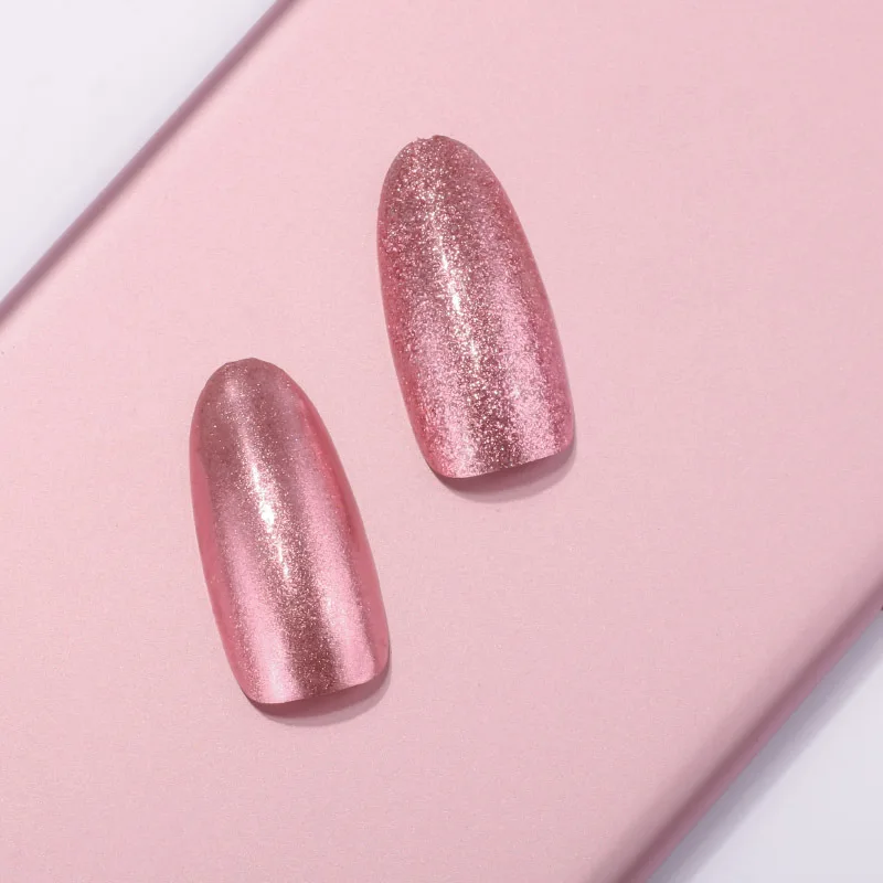 Дизайн ногтей Премиум розовое золото зеркало для с русалкой супер тонкий