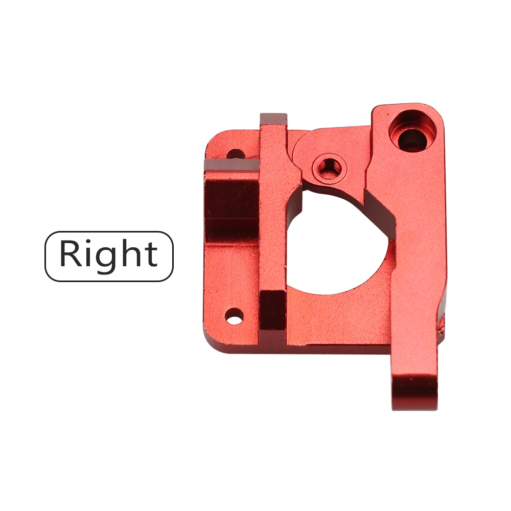 Детали для 3D-принтера MK8 MK9 красный удаленный экструдер алюминиевый блок