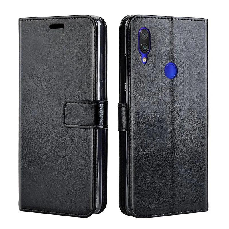 Кожаный чехол книжка для Xiaomi Redmi note 7 накладка Note Pro Note7 чехол|Бамперы| |