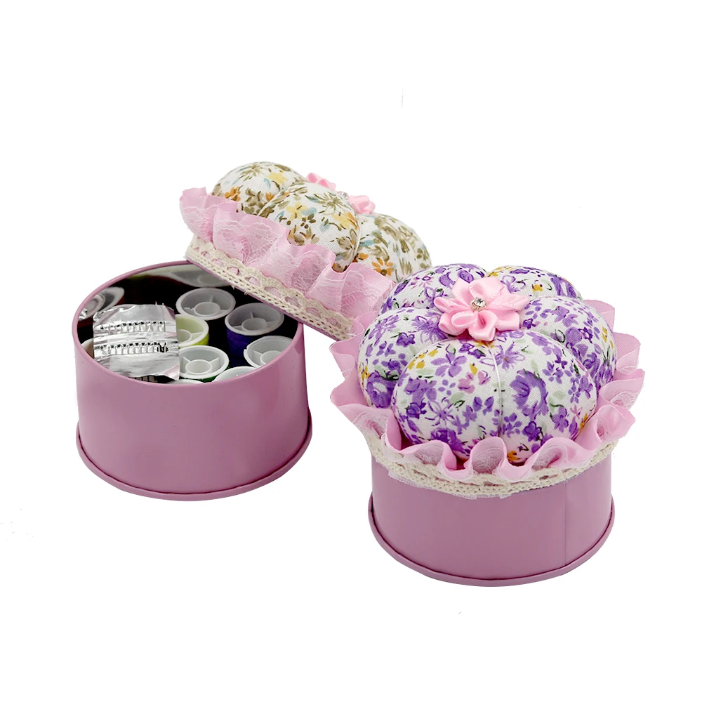 Портативный домашний дорожный ящик для шитья с тыквенной формой|Швейные