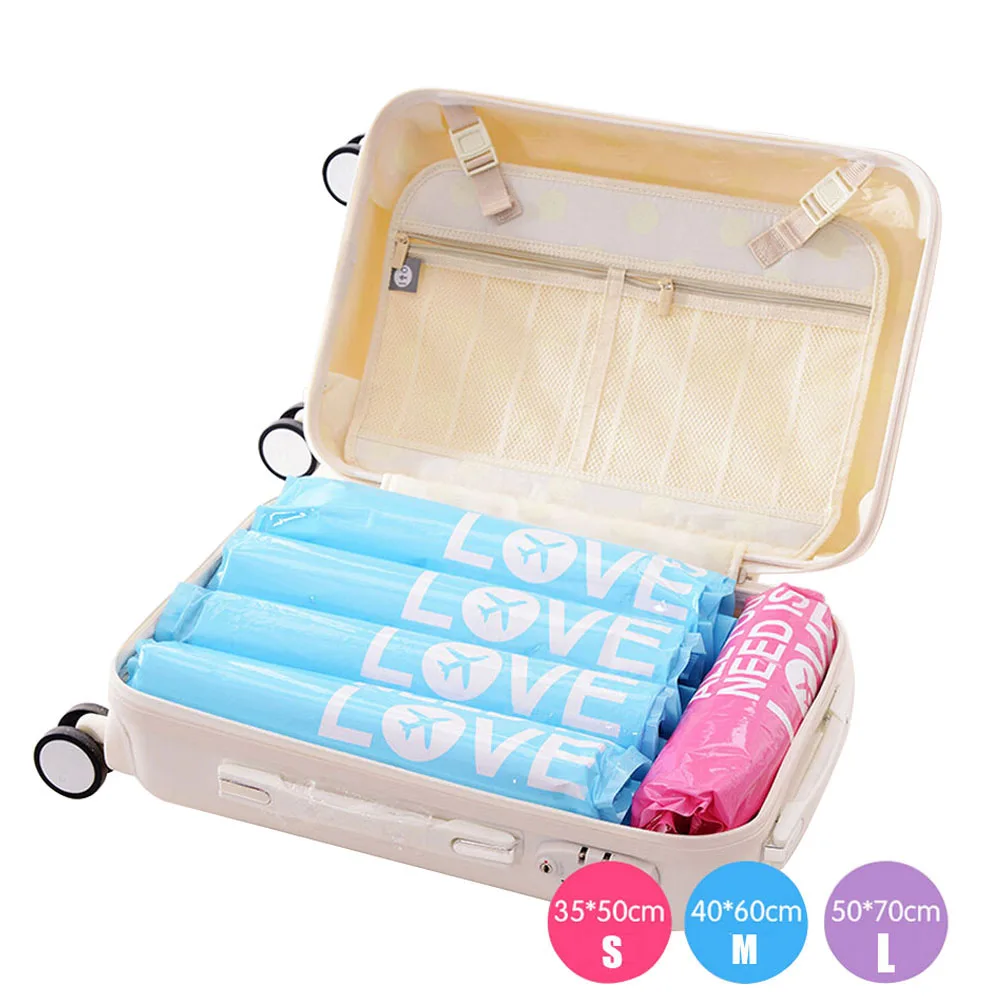 2 шт. вакуумные компрессионные пакеты для одежды|Принадлежности путешествия| |