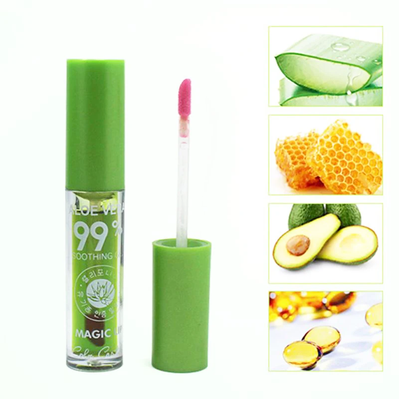 Новый волшебный цвет меняющий температуру блеск для губ увлажняющий