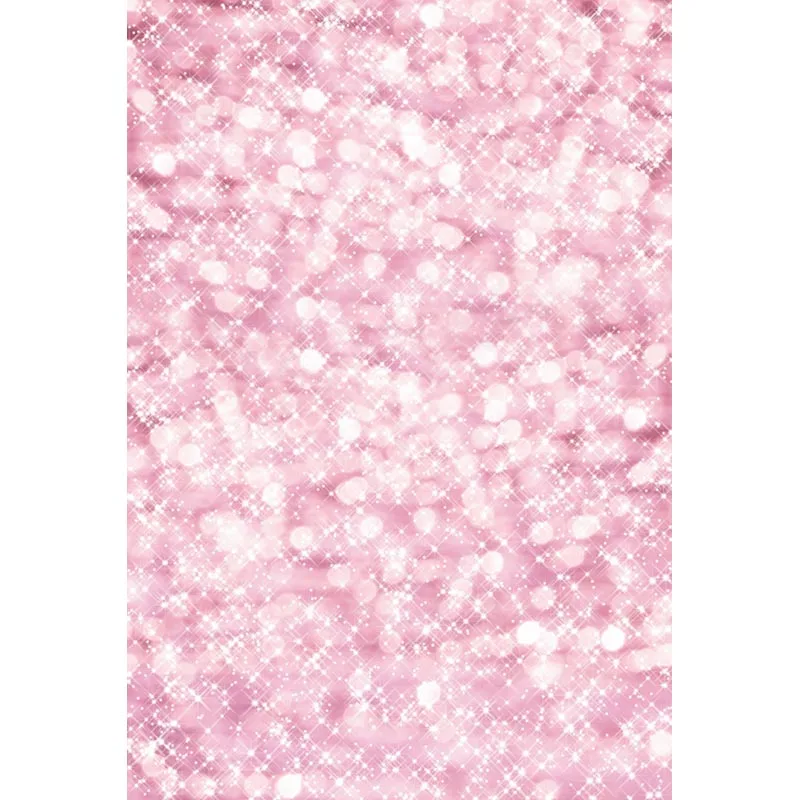 Оригинальные виниловые тканевые сказочные розовые блестящие фотообои для
