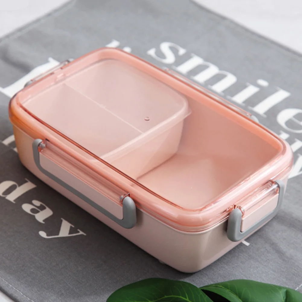 Легкий чистый Bento здоровый Ланч-бокс Портативный экологичный офис герметичный с