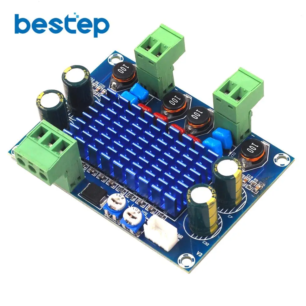 TPA3116D2 2x120W специальный штекер in 5V 28V высокая мощность цифровой Hi Fi усилитель