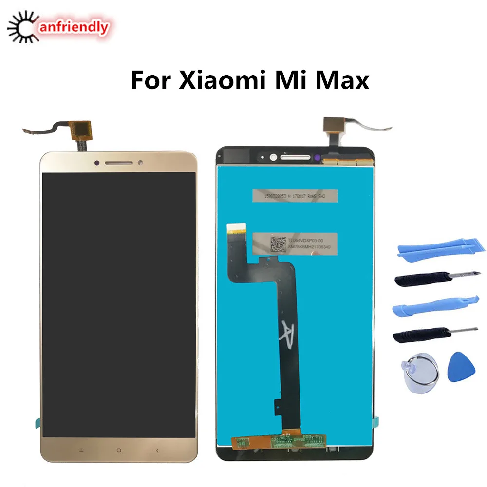 ЖК дисплей для Xiaomi Mi Max 6 44 &quot сенсорный экран сменный дигитайзер с рамкой в сборе
