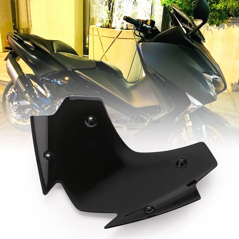 Черный козырек на лобовое стекло для мотоцикла подходит YAMAHA TMAX 530 TMAX530 T MAX 2014 2019