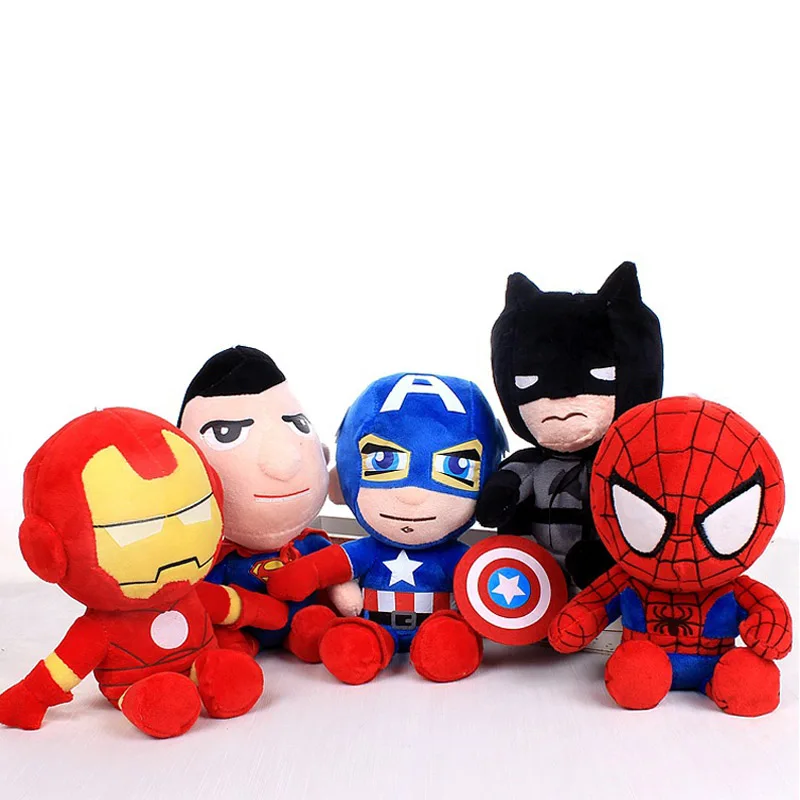 Новая игрушка! Мягкие и плюшевые куклы Мстители 3 Marvel танос Человек-паук супер герой Грут Плюшевые игрушки подарки