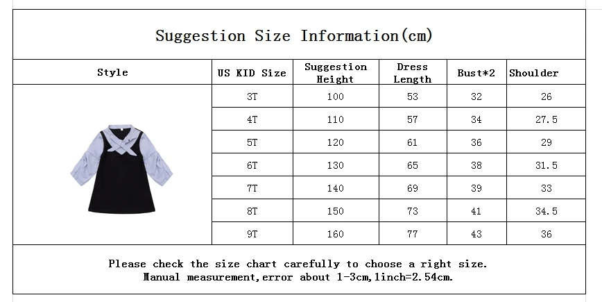 Yummylemon Stripe Girl Dress Knee-length Casual Bow A-line Three Quarter Plaid Batwing Sleeve Asymmetrical Princess | Детская одежда и