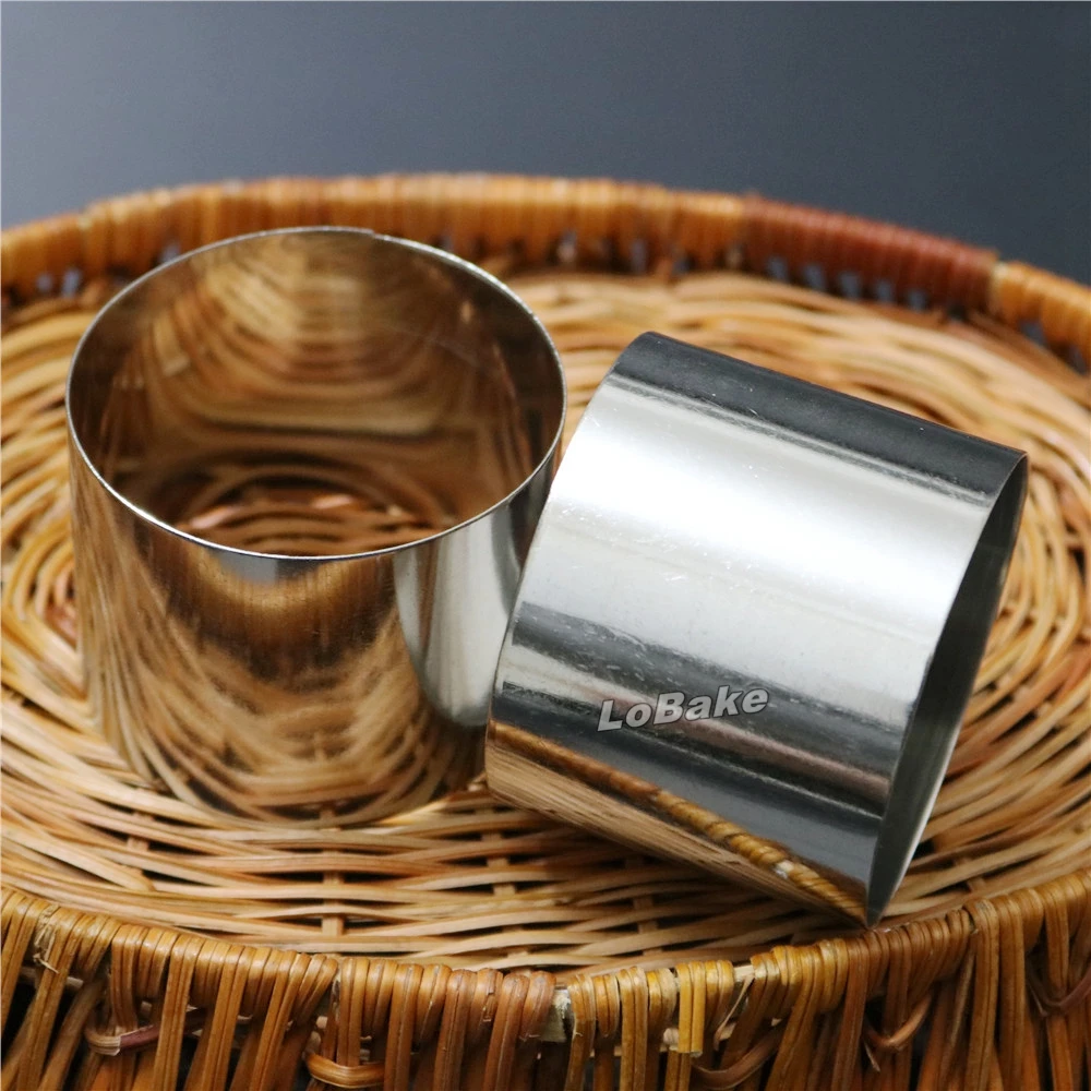 Кольцо сделай сам для выпечки 2 5 дюйма шт./лот|baking ring|stainless steel baking ringsmousse ring |