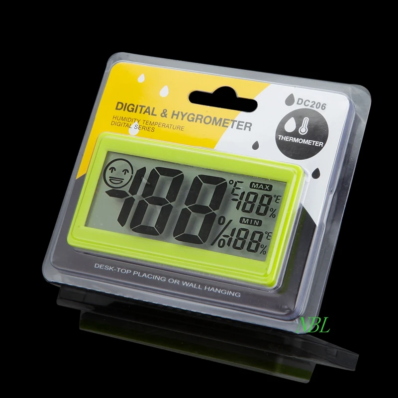 Мини Термометр Гигрометр с ЖК дисплеем 3 дюйма|humidity meter|temperature humiditytemperature humidity meter |