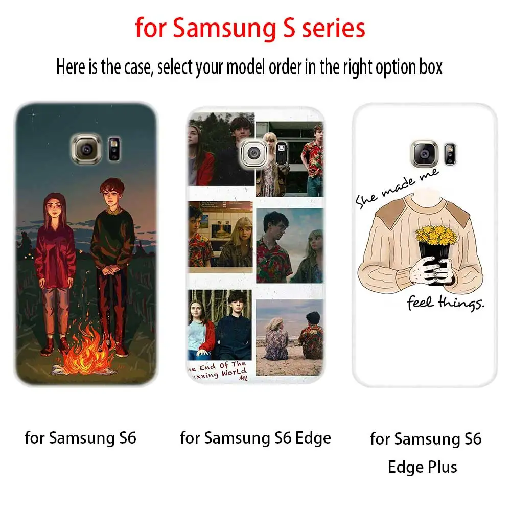 Мягкий силиконовый чехол для Samsung S30 S20 S11 S10 S9 S8 Plus lite 11e 10e Uitra S7Edge end of the fing fxxxing world