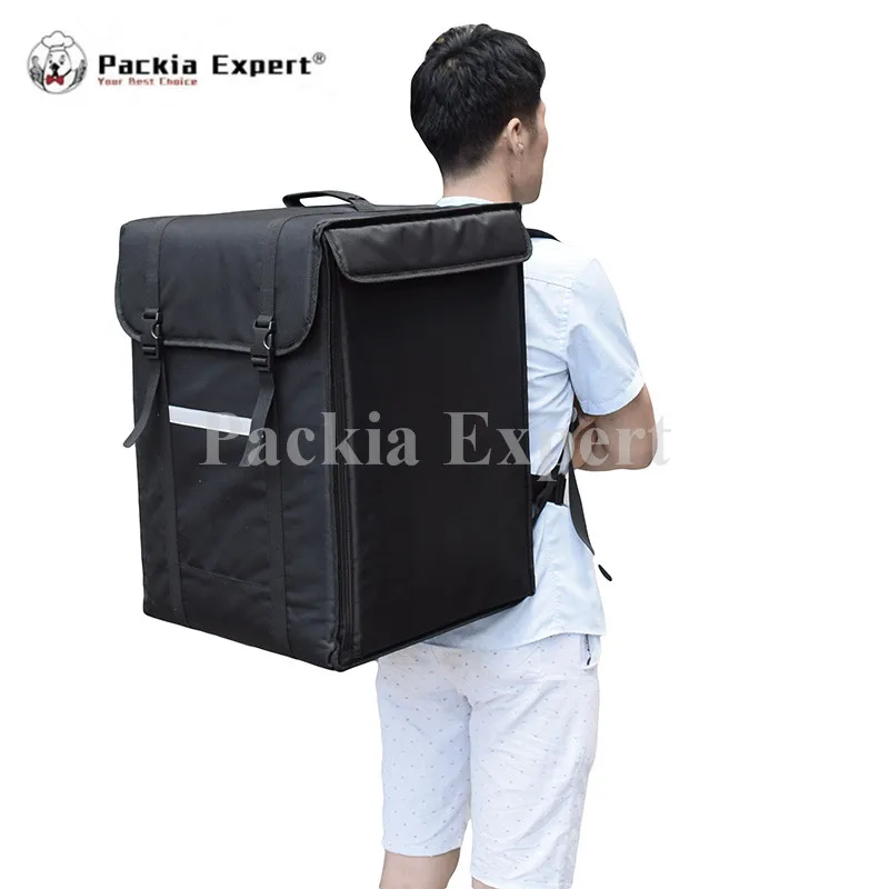 Коробка для доставки пиццы Большая фотография с боковым карманом переноска