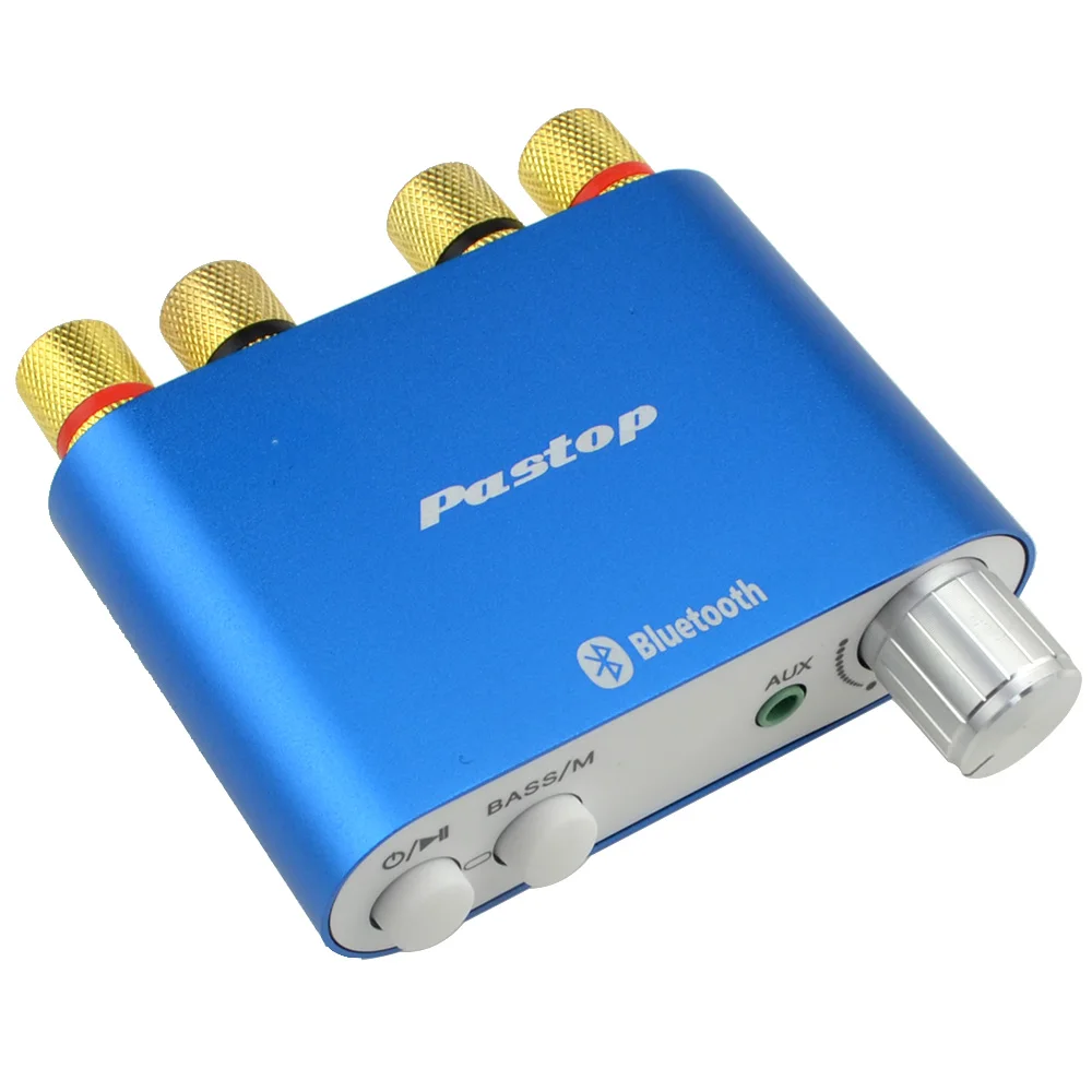 Домашний аудио приемник Мини Bluetooth 4,0 Цифровой усилитель HiFi 100W TPA3116 с 12V 5A источник питания-10000409_G