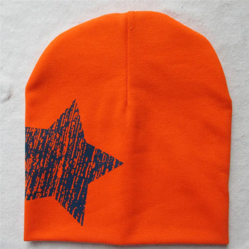 MUQGEW 2017 Hot Selling New Fashion 3 Colors Baby Hat Print Star Beanie For Boys Girls Cotton Knit Children Winter Hats | Детская одежда