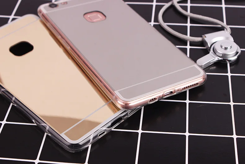 Зеркальный Мягкий силиконовый чехол из ТПУ для Huawei NOVA 4 3 3i P30 Pro Y5 Y6 Prime Y7 2018 Honor 7A 7C 8X