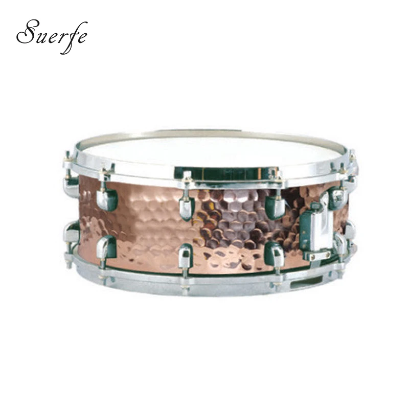 1"* 5,5" молотый медный Snare барабан полиэстер барабанная головка высокое качество Металлические барабаны ударные инструменты