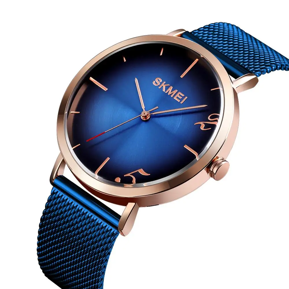 

SKMEI Luxury Brand Men Quartz Watch Men Fashion Wristwatches Waterproof Stainless Steel Strap Watch relogio masculino 9200