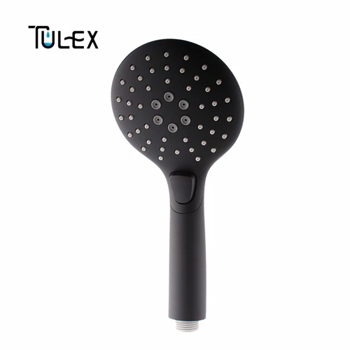 TLH041 TULEX черная душевая головка ручной ABS пластиковый распылитель для ванной комнаты экономия воды четыре функции для Форсунка для ванной Замена бустера - Цвет: TLH041