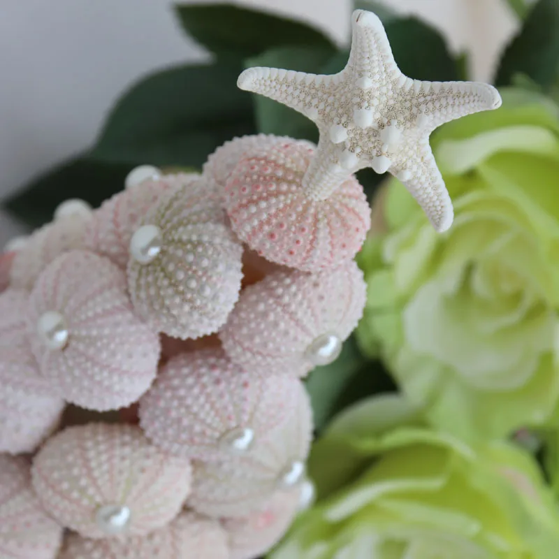 Бесплатная доставка (1 компл./Лот) розовая морская урчин Рождественская елка