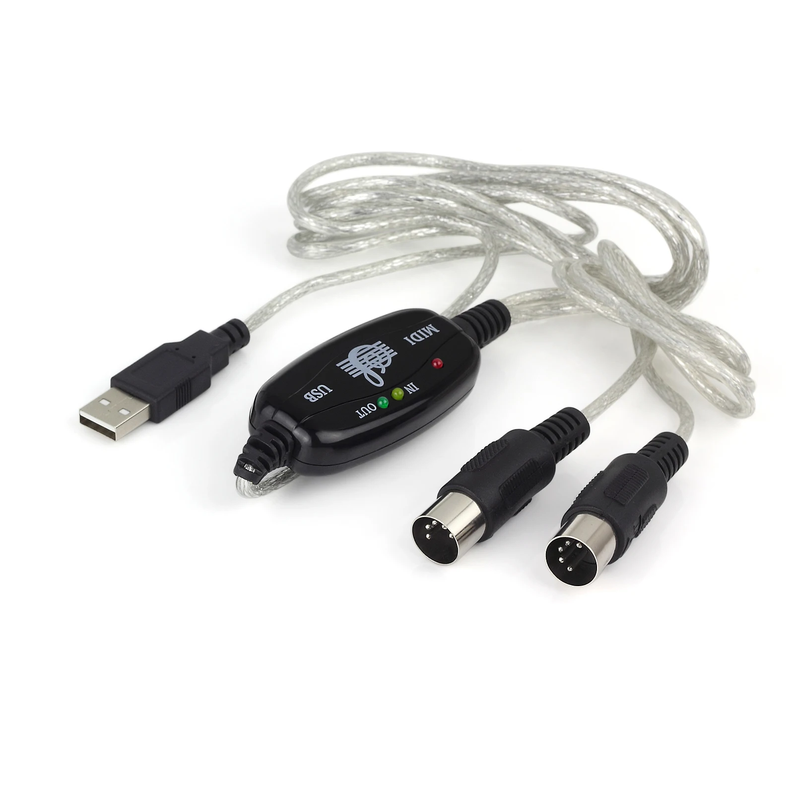 Кабель адаптер USB MIDI для ноутбука 6 футов 2 м|Кабели USB| |