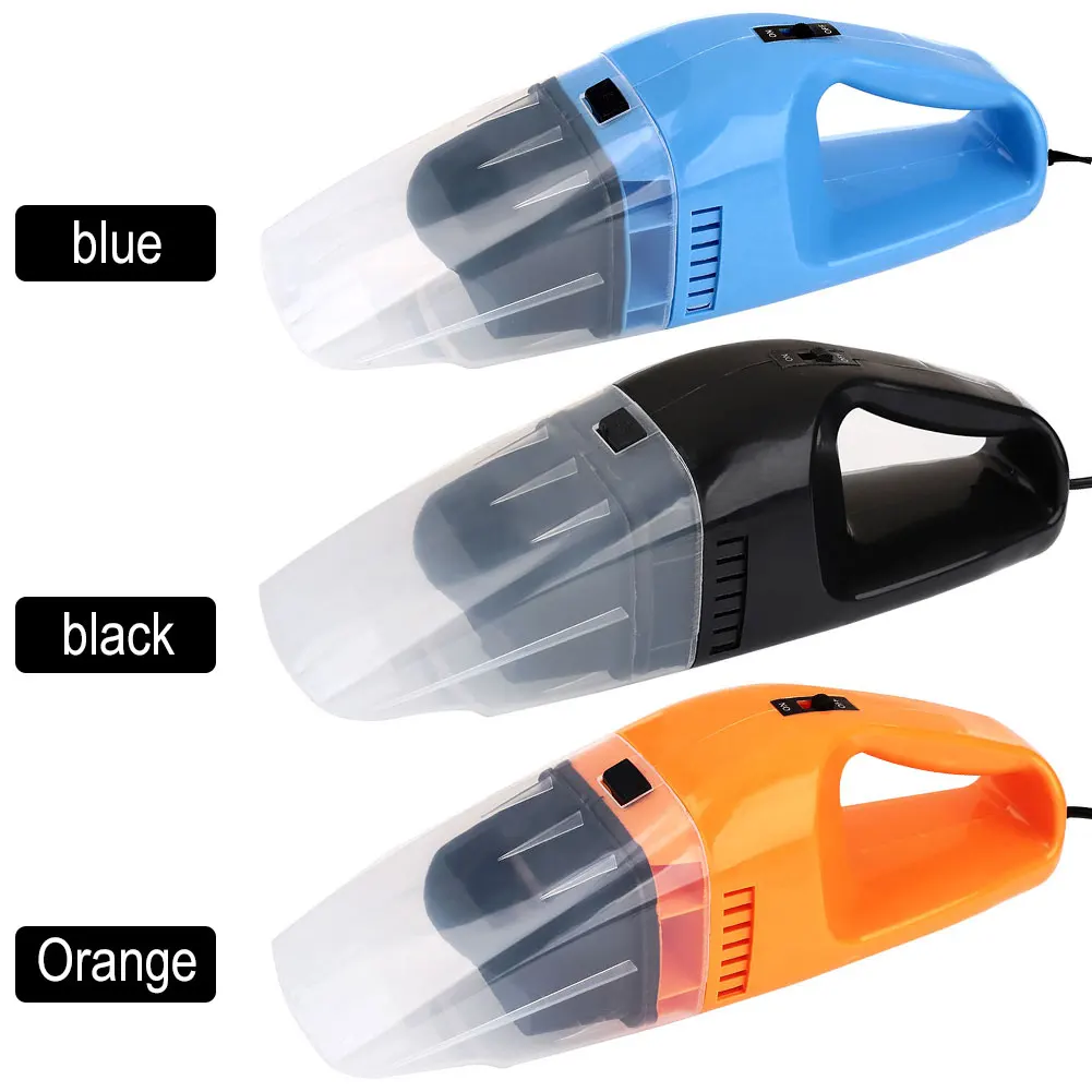 Модный автомобильный пылесос циклонный съемный 12 В удобный 100 Вт прочный