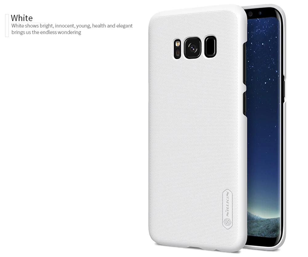 Для samsung Galaxy S8/S8 Plus чехол Nillkin супер матовый защитный чехол s задняя крышка для samsung Galaxy S8 plus с подарком