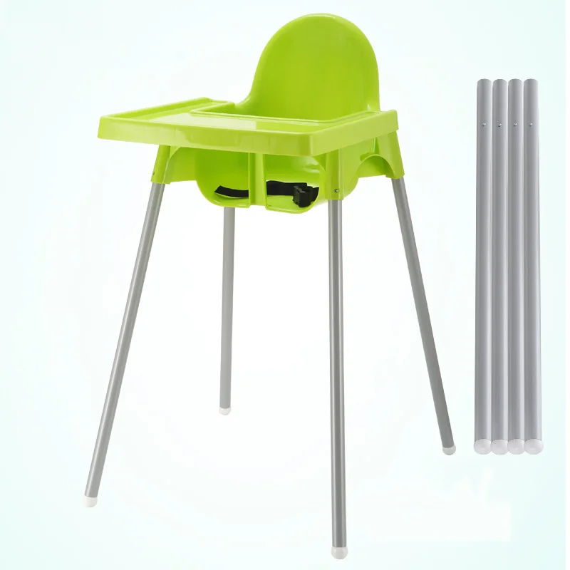 Портативный детский обеденный стол съемные стулья для кормления регулируемые