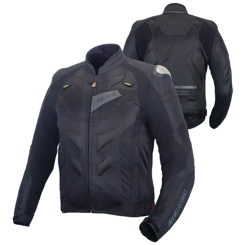 Мужская мотоциклетная куртка со съемной подкладкой светоотражающая защитное