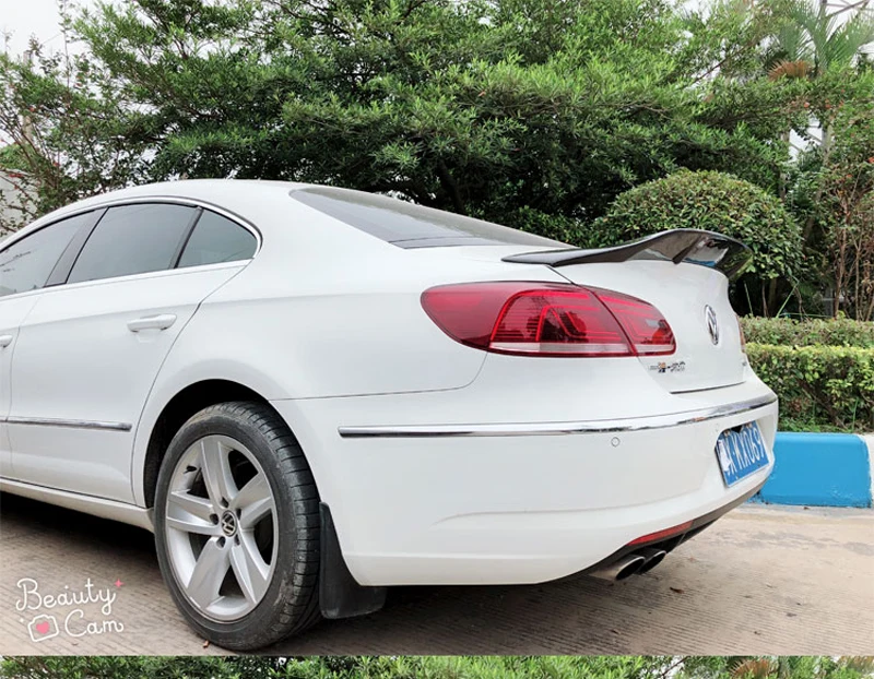 Для заднего спойлера на крышу из углеродного волокна крылья для Volkswagen VW Passat CC Sandard