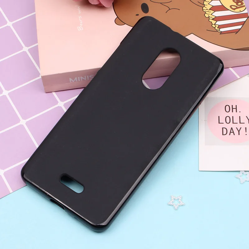 I am alone Phone Shell For Alcatel 3C 3C Dual 5026D 6.0 inch Solf TPU Fashion Cute Color Paint Mobile Case