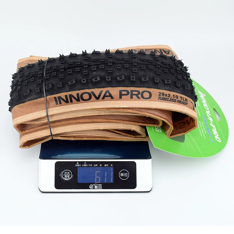 INNOVA-PRO pneu 27,5 29 mtb TLR бескамерные велосипедные шины 27,5*2,1 29*2,1 60TPI бескамерные готовые шины для горного велосипеда 29er AM FR XC