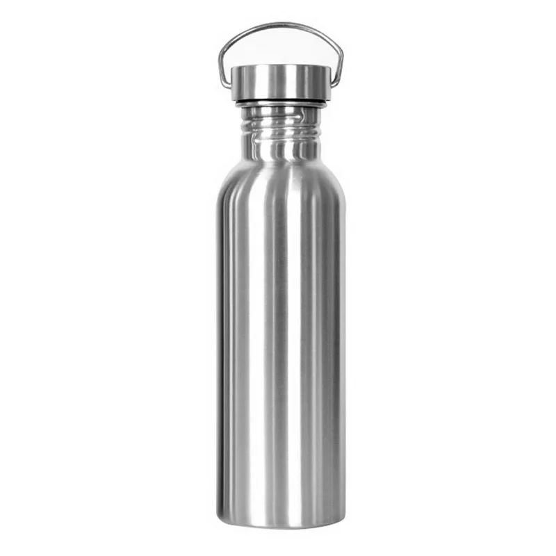 750ml Портативная кружка из нержавеющей стали с веревкой, настенный термос-стакан для путешествий, герметичная кофейная кружка, чайная чашка, 300 мл/500 мл/750 мл - Цвет: 750ml