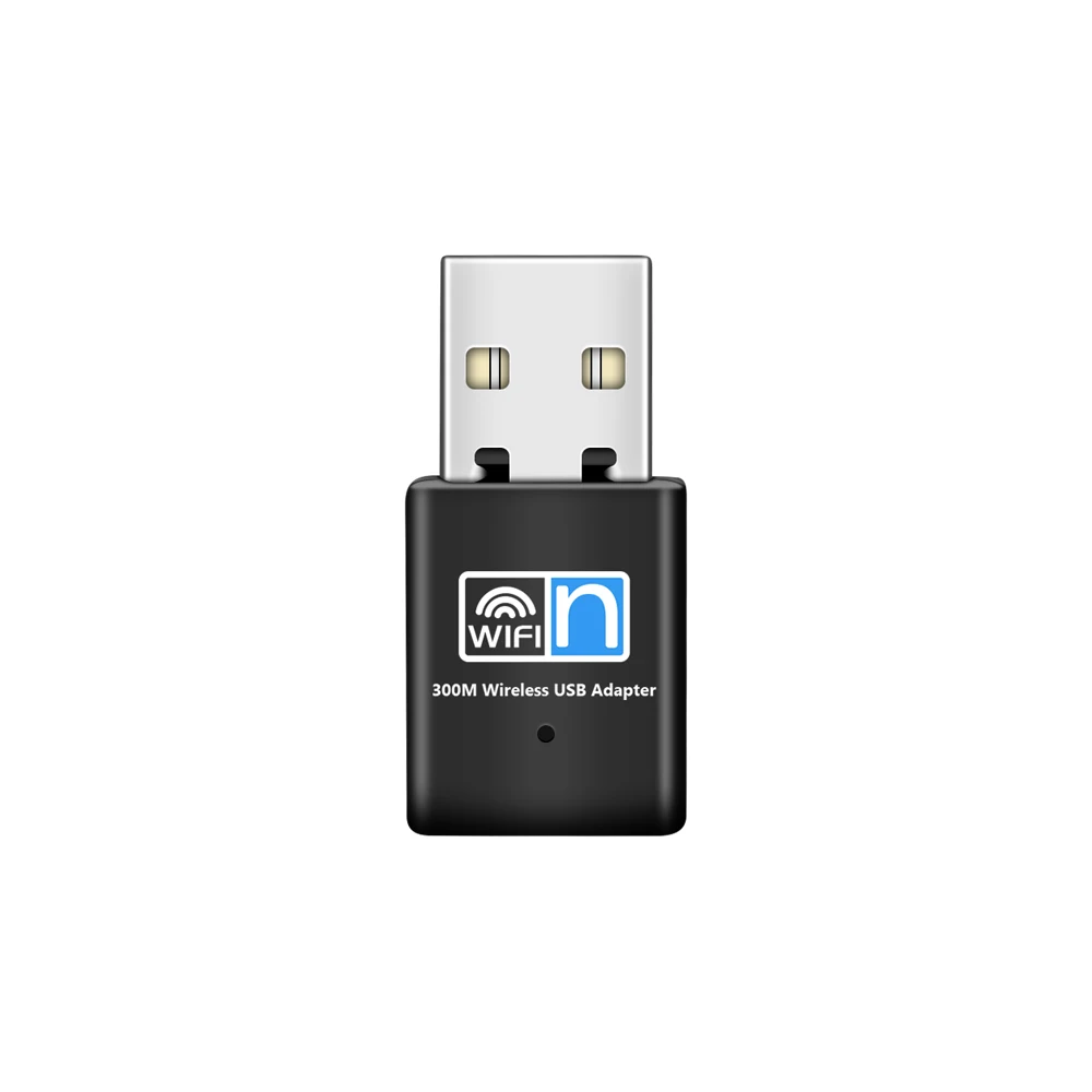 black TECHKEY мини-usb wifi адаптер 300 Мбит/с USB2.0 wifi антенна wifi usb ethernet wifi ключ 802,11 n/g/b enchufe wifi usb lan comfas - Цвет: black
