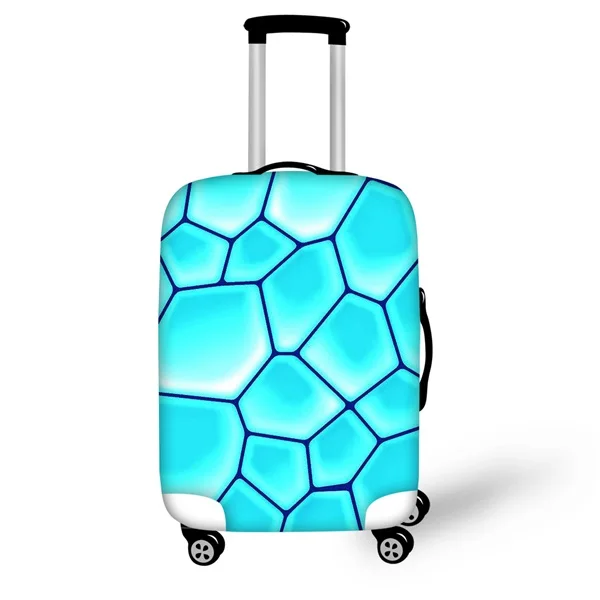 FORUDESIGNS дорожный защитный чехол для багажа 18-30 дюймов, Толстый эластичный чехол с застежкой-молнией, защитный чемодан - Цвет: H6961