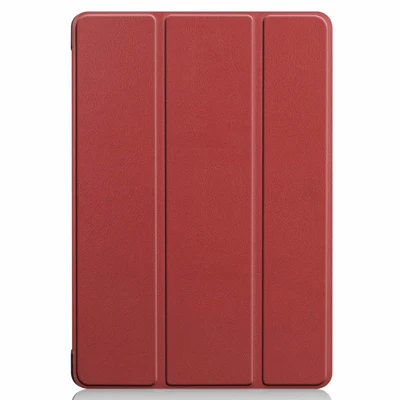 Wine Red Чехол-подставка для huawei Mediapad T5 10 AGS2-W09 AGS2-L09 10,", защитный чехол для планшета huawei T5 10 10,1 дюймов, чехол Fundas, чехол - Цвет: Wine Red