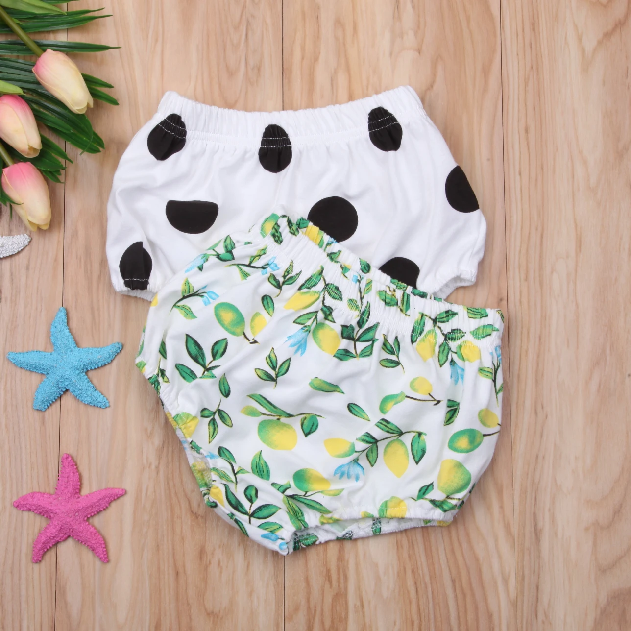 Милые летние шорты в горошек для маленьких девочек наряды жилетка с лимоном Топ