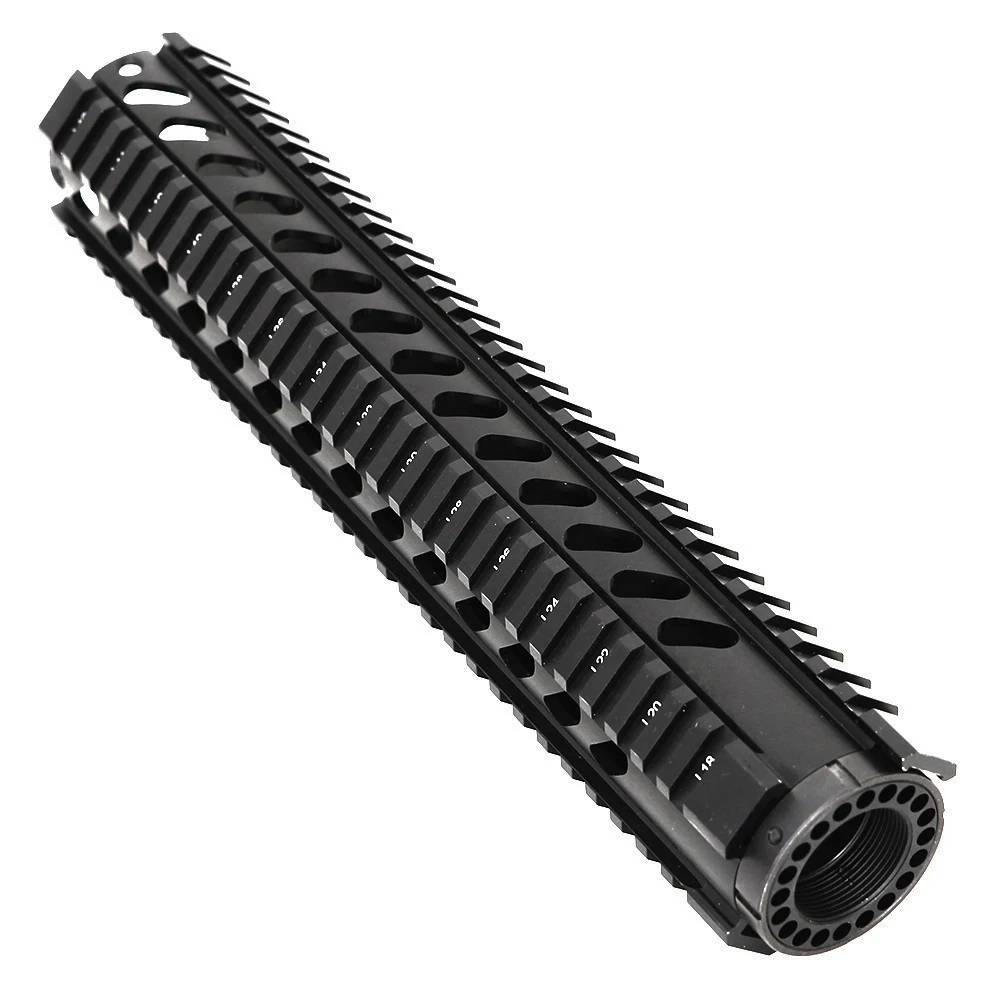 12 дюймов RIS Handguard 4Rail Picatinny Quad Rail Free Float Handguard AR15 M4 223/5. 56 крепление для прицела страйкбола Охотничьи аксессуары