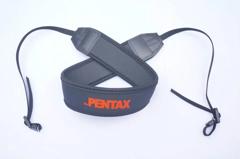 SLR Камера шеи плеча черный ремень гибкий ремень камеры для DSLR sony Canon Nikon Pentax Panasonic аксессуары Запчасти - Цвет: Оранжевый