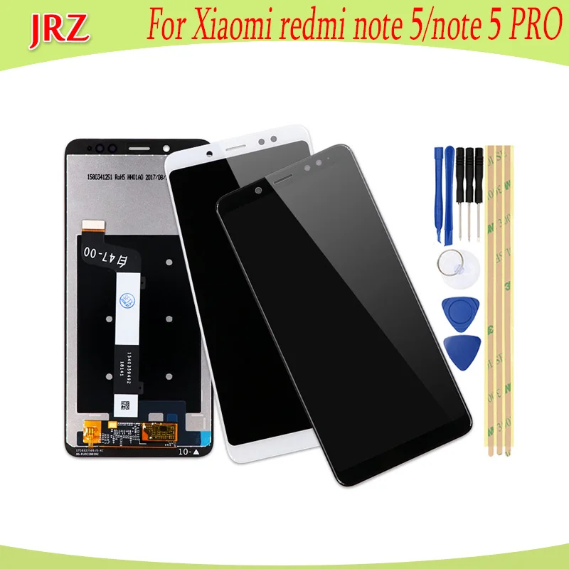 JRZ For Xiaomi Redmi Note 5 PRO LCD Display and Touch Screen 5.99'' Digitizer Assembly Mobile Accessories+Tools | Мобильные