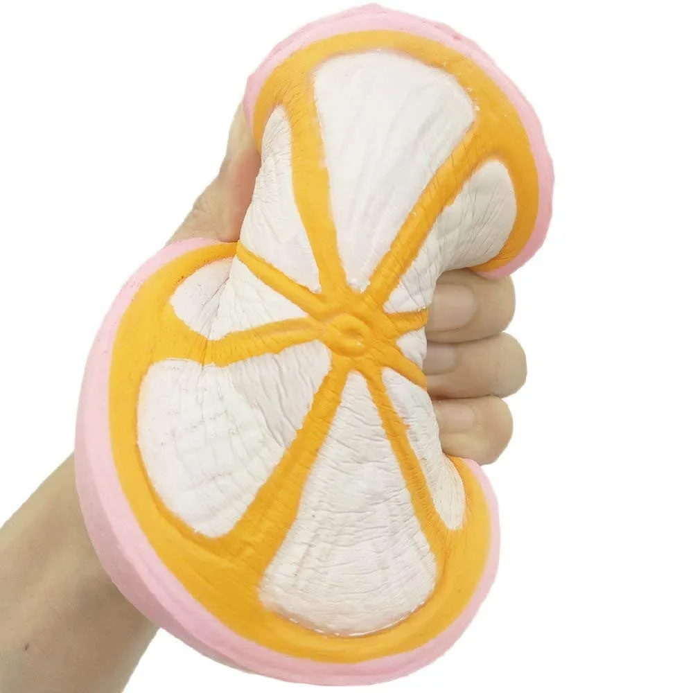 Squeeze soft 4.3'' Squishies Jumo Half Lemon Suoer Slow Rising Scented Charms Stress Toy Gift Funny Z0325 | Игрушки и хобби