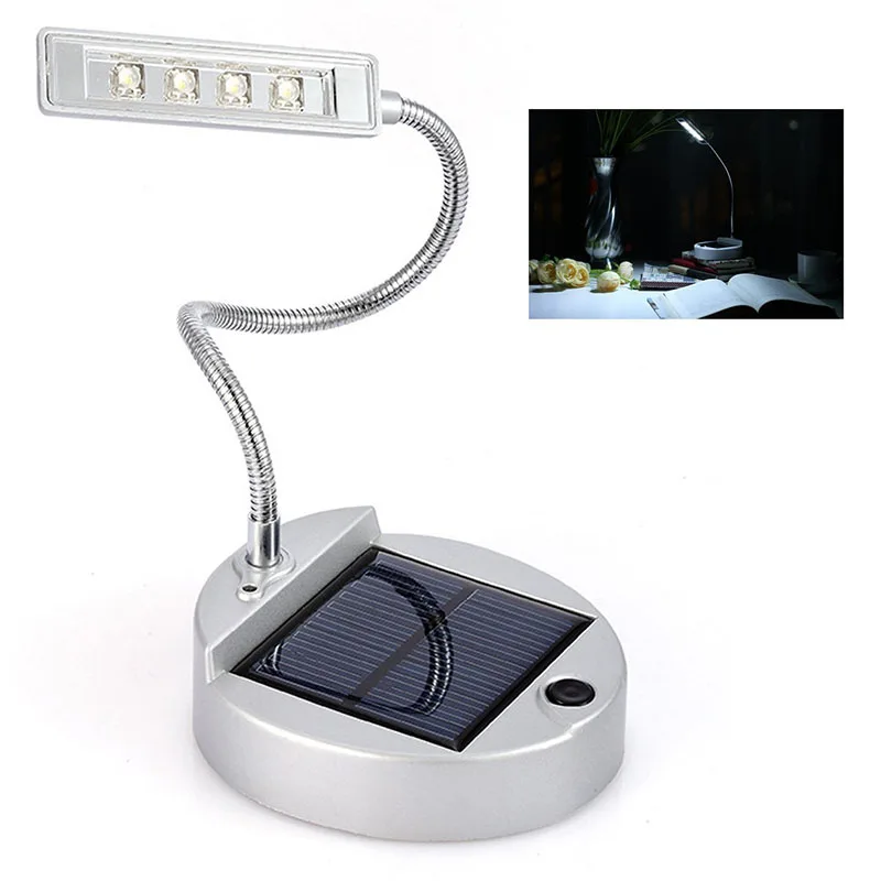 TAMPROAD гибкий Gooseneck Стиль Мини Солнечный стол настольная лампа ПК USB зарядное
