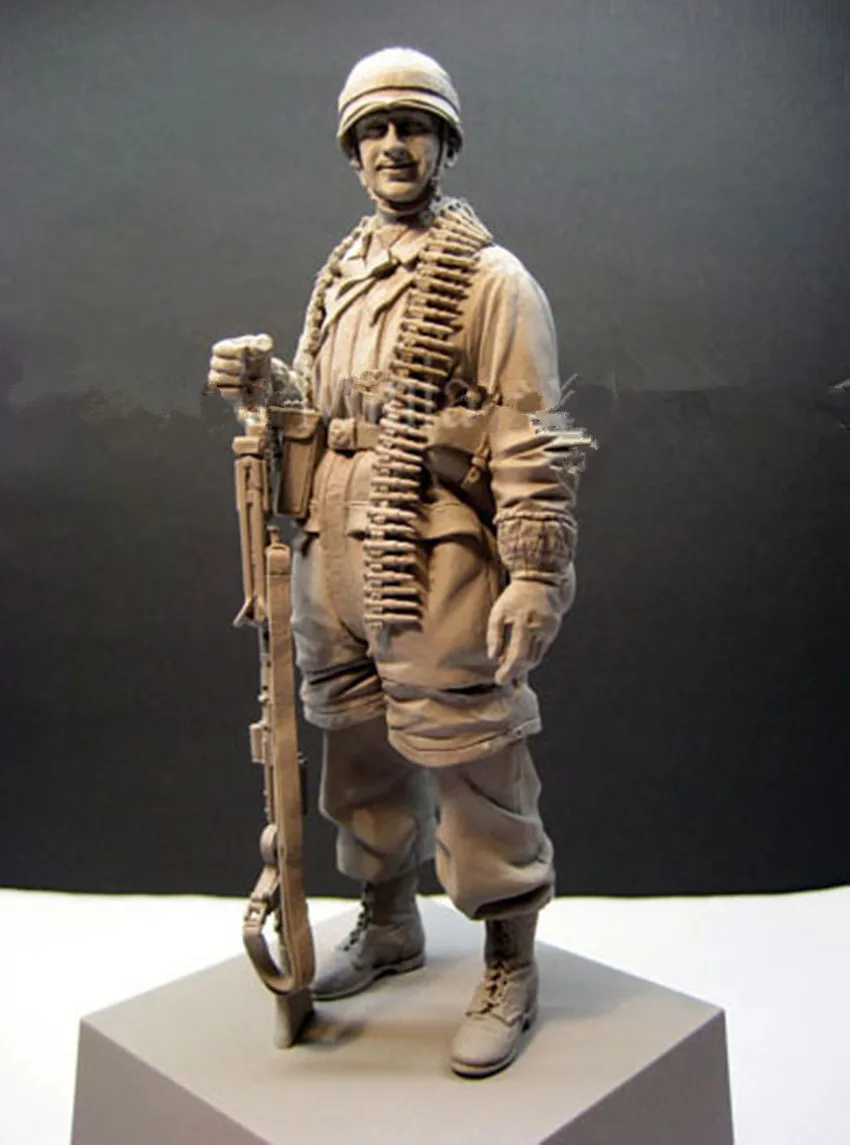 1:16 модельная фигурка из смолы разобранный Неокрашенный набор // 16057 (без