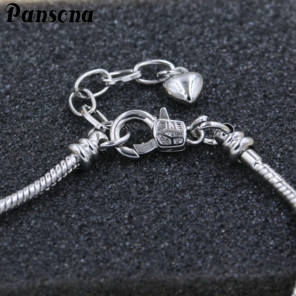 3 мм Змея посеребреная цепочка браслет для амулеты сделай сам подходит