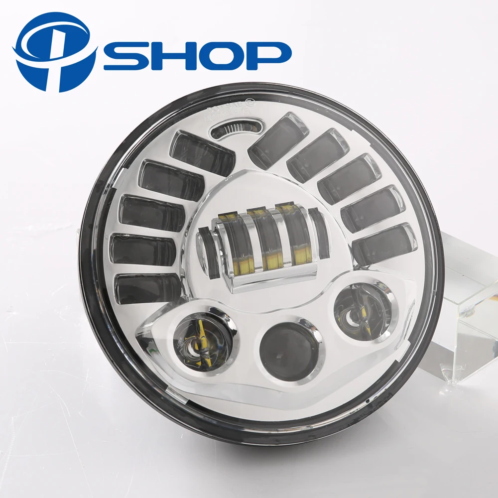 Налобный фонарь для мотоцикла 7 дюймов H4|light for|light ledlight led light |