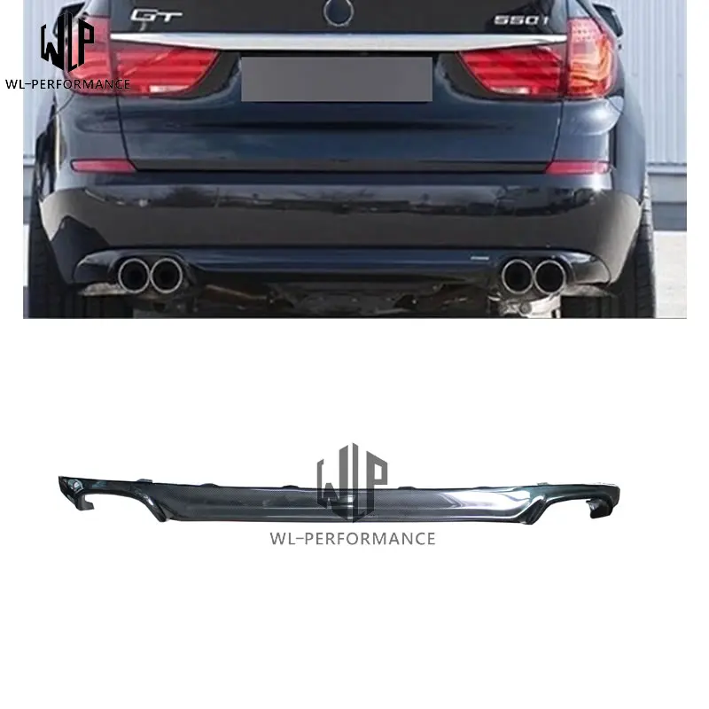 Для BMW 5 серии GT 535i F07 528i диффузор заднего бампера из углеродного волокна Protecter2012 2017