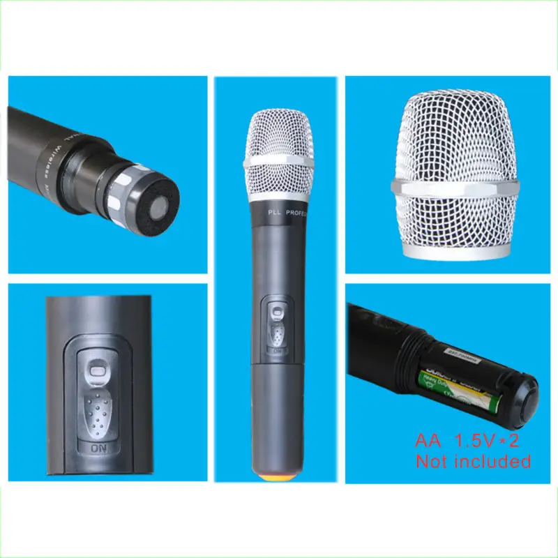 Freeboss K-6600 VHF 4 ручной беспроводной микрофон Динамический капсульный