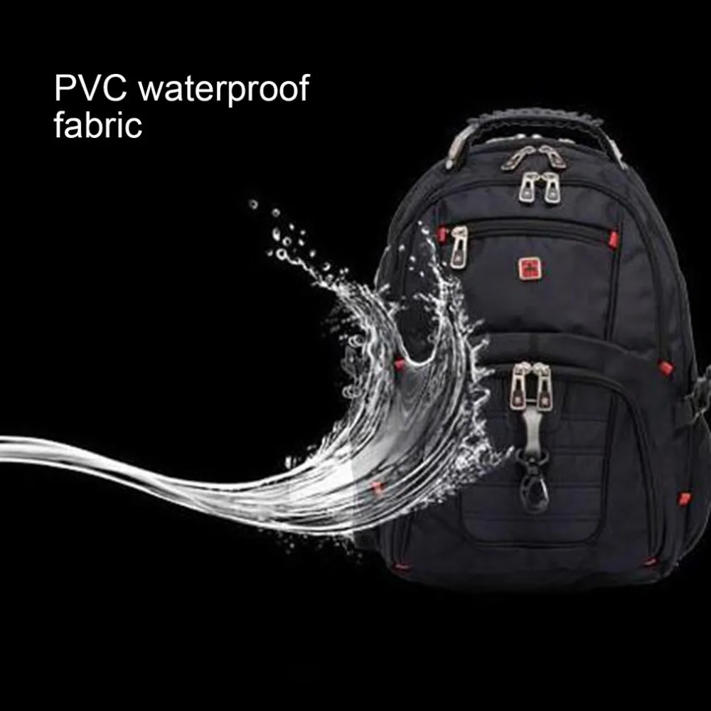 Водонепроницаемая нейлоновая дорожная сумка 15-дюймовый рюкзак для ноутбука