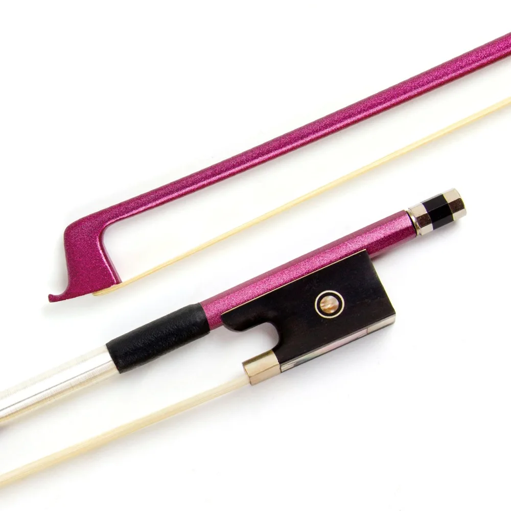 

1 pieces Purple carbon fiber 4/4 Violin Bow Stunning Bow Parts Replacement